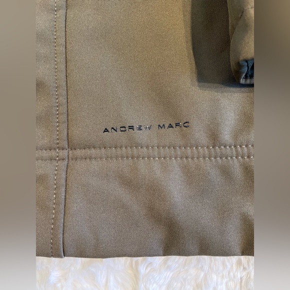 Andrew Marc size large dark olive colored - Picture 8 of 9